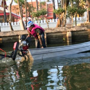 fisher men with mud motor