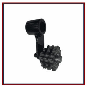 Chain tensioner sprocket and holder